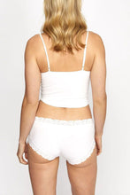 Load image into Gallery viewer, Jockey Parisienne Cotton Boyleg Pant (Black, White)