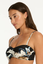 Load image into Gallery viewer, Sea Level La Luna Twist Bandeau Bikini Top