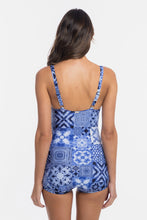 Load image into Gallery viewer, Togs Oahu Sweetheart Boyleg Chlorine Resistant (Navy)