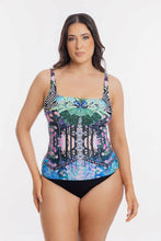 Load image into Gallery viewer, Togs Gaia Mastectomy Friendly Tankini Square Set (Multi)