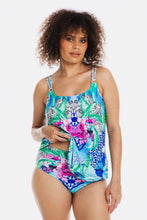 Load image into Gallery viewer, Togs Granada Tankini A-Line Set (Blue)