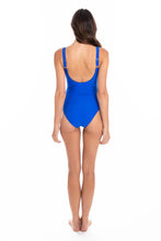 Load image into Gallery viewer, Togs Twist One Piece Swimsuit (Cobalt )