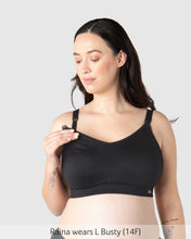 Load image into Gallery viewer, Hotmilk My Everyday Multifit Nursing Bra - Busty F+ (Black)