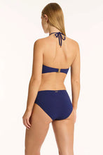 Load image into Gallery viewer, Sea Level Messina Mid Bikini Pant (French Navy)