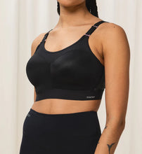 Load image into Gallery viewer, TRIUMPH TRIACTION CONTROL LITE MINIMISER SPORTS BRA (Black) (Grey)