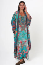 Load image into Gallery viewer, Peacock Feather ON0016 Viscose Cape/Kimono (Multi)