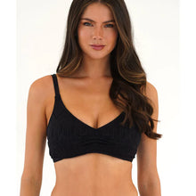 Load image into Gallery viewer, Piha Gelato U/W Sporty Tri Top (Black)