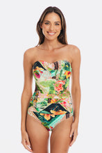 Load image into Gallery viewer, Togs Fiji Bandeau One Piece Swimsuit (Multi)