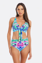 Load image into Gallery viewer, Togs Granada G Cup Bikini Twist Underwire Set (Blue)