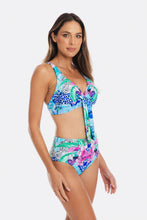 Load image into Gallery viewer, Togs Granada G Cup Bikini Twist Underwire Set (Blue)