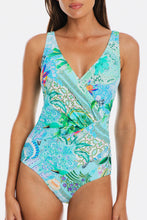 Load image into Gallery viewer, Togs Lucca Surplice One Piece Swimsuit (Turquoise)