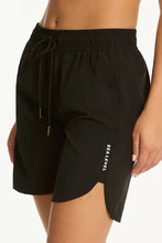 Load image into Gallery viewer, Sea Level Essentials 7 Inch Boardshort (Black)