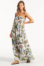 Load image into Gallery viewer, Sea Level Lost Paradise Maxi Sundress (White)
