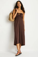 Load image into Gallery viewer, Sea Level Mythos Ring Cover Up Skirt (Cocoa)