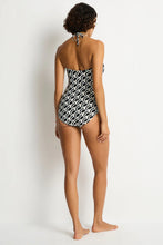 Load image into Gallery viewer, Sea Level Costa U Bar Bandeau One Piece Swimsuit (Black)