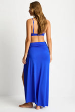 Load image into Gallery viewer, Sea Level Mythos Ring Cover Up Skirt (Cobalt)