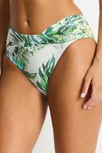 Load image into Gallery viewer, Sea Level Twist Mid Bikini Pant (White)