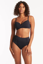 Load image into Gallery viewer, Sea Level Eco Essentials High Waist Gathered Side Pant (Night Sky)