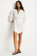 Load image into Gallery viewer, Sea Level Salt Boho Shirt (White)