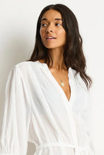 Load image into Gallery viewer, Sea Level Salt Boho Shirt (White)