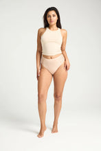 Load image into Gallery viewer, Modibodi Womens Period Sensual French Cut Underwear (Black) (Beige)