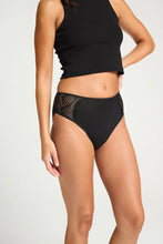 Load image into Gallery viewer, Modibodi Womens Period Sensual French Cut Underwear (Black) (Beige)