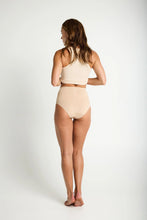 Load image into Gallery viewer, Modibodi Womens Period Seamfree Full Brief (Black) (Cashew)