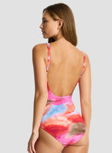 Load image into Gallery viewer, Sea Level Cabo Longline Scoop Back One Piece Swimsuit (Pink)