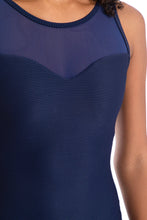 Load image into Gallery viewer, Togs TN30TH Textured High Mesh One Piece (Navy)