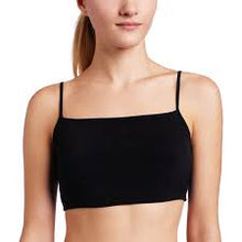 Load image into Gallery viewer, Arianne Pikabu Plain Crop Top/Bralette (White) (Black) 5401