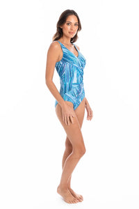 TOGS PD31TH ONE PIECE SWIMSUIT DELRAY SURPLICE