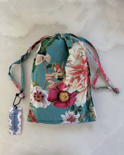 Load image into Gallery viewer, Floressents Cotton Fleur Kimono Robe (Lagoon)