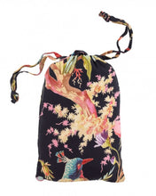 Load image into Gallery viewer, Floressents Paradise Diamond Kimono Robe (Black)