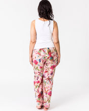 Load image into Gallery viewer, Floressents Cotton Paradise Lounge Pants with pockets (Rose)