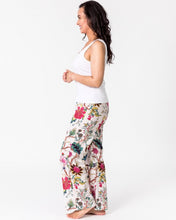 Load image into Gallery viewer, Floressents Cotton Lounge Pants Tree of Life (White )(Indigo) (Pale Aqua)