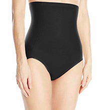 Load image into Gallery viewer, Naomi & Nicole Hi Waist Brief Comfortable Firm - (Warm Beige) (Black)