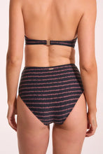 Load image into Gallery viewer, Sea Level Riptide High Waist Bikini Bottoms (Black)