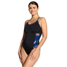 Load image into Gallery viewer, Zoggs Waterway 32 Multiway One Piece Swimsuit (Black)