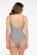 Load image into Gallery viewer, Togs Yukon Twist Front Swimsuit (Black)