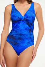 Load image into Gallery viewer, Togs Aruba Twist Chlorine Resistant Swimsuit (Blue)