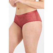 Load image into Gallery viewer, Berlei Barely There Lace Full Brief (Copper Rouge)