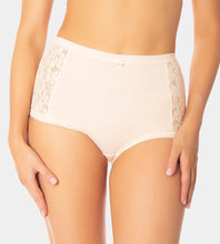 Load image into Gallery viewer, Triumph Cotton & Lace Full Brief