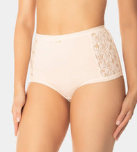 Load image into Gallery viewer, Triumph Cotton & Lace Full Brief