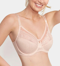 Load image into Gallery viewer, Triumph Sheer Wired Bra 10203155 (Black) (Nude Pink)