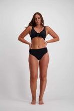 Load image into Gallery viewer, Moontide Contours M7803CN Mid-Rise Bikini Pant  BLACK
