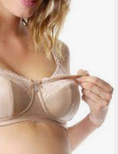 Load image into Gallery viewer, Hotmilk Eclipse Maternity Nursing Bra (Jet Black) (Nude)