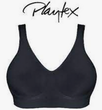 Load image into Gallery viewer, Playtex Comfort Revolution Flex Fit Wirefree Bra Y1239H BLACK / NUDE