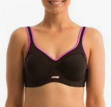 Load image into Gallery viewer, Triumph Triaction Sports Bra (Black/Silver) (Black/Purple) (Grey/Green)