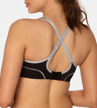 Load image into Gallery viewer, Triumph Triaction Sports Bra (Black/Silver) (Black/Purple) (Grey/Green)