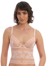 Load image into Gallery viewer, Wacoal Ravissant Bralette (Black, Delicacy, Orchid flower)